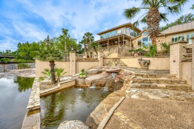 This unique waterfront home sits on two lots and is located in on Slick Rock Golf Course - Horseshoe Bay in Texas - for sale on GolfHomes.com, golf home, golf lot