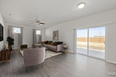 Welcome to 37 W Bonanza Drive, a stunning two-story home nestled on Desert Hawk At Pueblo West in Colorado - for sale on GolfHomes.com, golf home, golf lot