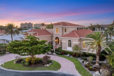 Welcome to your dream home, perched on a serene cul-de-sac on on Links on Longboat Golf Club in Florida - for sale on GolfHomes.com, golf home, golf lot