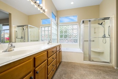 Discover this rare Casablanca floorplan in the 55+ active adult on Mountain Vista Golf Course At Sun City Palm Desert in California - for sale on GolfHomes.com, golf home, golf lot