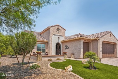 Welcome to your dream home nestled in the vibrant Pebble Creek on Tuscany Falls At Pebble Creek in Arizona - for sale on GolfHomes.com, golf home, golf lot