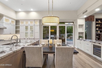 Exceptional residence in the gated enclave of Trovas at McDowell on Sanctuary Golf Course At WestWorld in Arizona - for sale on GolfHomes.com, golf home, golf lot