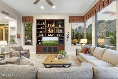 Exceptional residence in the gated enclave of Trovas at McDowell on Sanctuary Golf Course At WestWorld in Arizona - for sale on GolfHomes.com, golf home, golf lot