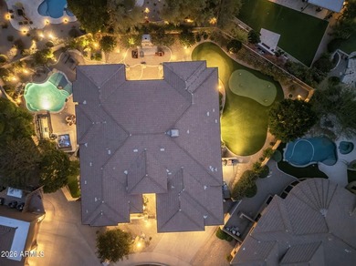 Exceptional residence in the gated enclave of Trovas at McDowell on Sanctuary Golf Course At WestWorld in Arizona - for sale on GolfHomes.com, golf home, golf lot