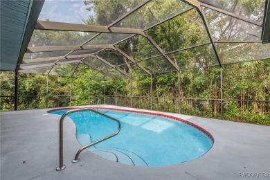 BEAUTIFUL SPACIOUS POOL HOME! This 4 bedroom 2 1/2 baths & 2 car on Sugarmill Woods Golf and Country Club in Florida - for sale on GolfHomes.com, golf home, golf lot
