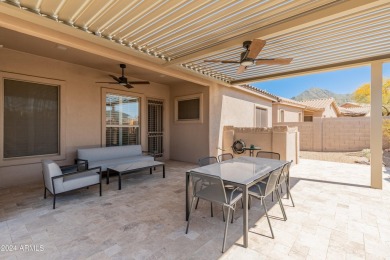 This spectacular home is located in McDowell Mountain Ranch's on Sanctuary Golf Course At WestWorld in Arizona - for sale on GolfHomes.com, golf home, golf lot