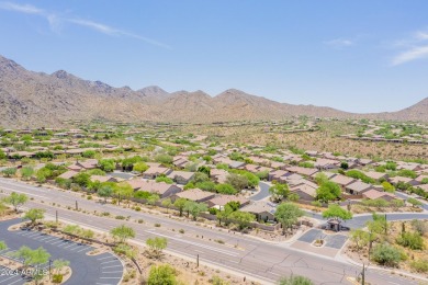 This spectacular home is located in McDowell Mountain Ranch's on Sanctuary Golf Course At WestWorld in Arizona - for sale on GolfHomes.com, golf home, golf lot