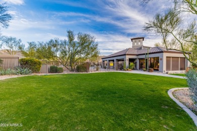 This spectacular home is located in McDowell Mountain Ranch's on Sanctuary Golf Course At WestWorld in Arizona - for sale on GolfHomes.com, golf home, golf lot