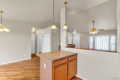This 3-bedroom, 3-bathroom stucco home in Pueblo West offers on Desert Hawk At Pueblo West in Colorado - for sale on GolfHomes.com, golf home, golf lot