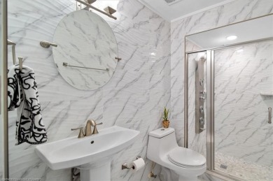 Welcome to this beautifully renovated 1-bedroom, 2-full-bathroom on Sun n Lake Golf and Country Club in Florida - for sale on GolfHomes.com, golf home, golf lot