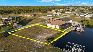 Newer Seawall! PRIME DIRECT GULF ACCESS southern view down Jake on Burnt Store Golf Club in Florida - for sale on GolfHomes.com, golf home, golf lot