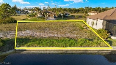 Newer Seawall! PRIME DIRECT GULF ACCESS southern view down Jake on Burnt Store Golf Club in Florida - for sale on GolfHomes.com, golf home, golf lot