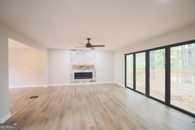 Renovations are complete! This huge home comes complete with a on Brookstone Golf and Country Club in Georgia - for sale on GolfHomes.com, golf home, golf lot