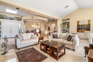 Sought-after custom built home with panoramic southern views on Desert Horizons Country Club in California - for sale on GolfHomes.com, golf home, golf lot