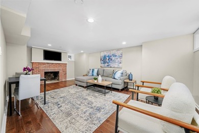 Solid brick & stone traditional home reimagined with a fresh on Billy Caldwell Golf Course in Illinois - for sale on GolfHomes.com, golf home, golf lot