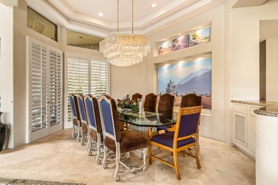 Sought-after custom built home with panoramic southern views on Desert Horizons Country Club in California - for sale on GolfHomes.com, golf home, golf lot