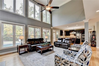 Welcome to this beautifully maintained four-sided BRICK ESTATE on Windermere Golf Club in Georgia - for sale on GolfHomes.com, golf home, golf lot