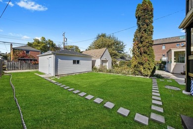 Solid brick & stone traditional home reimagined with a fresh on Billy Caldwell Golf Course in Illinois - for sale on GolfHomes.com, golf home, golf lot