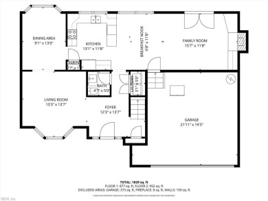 Welcome to this beautiful 4-bedroom, 2.5-bath home located in on Cypress Point Country Club in Virginia - for sale on GolfHomes.com, golf home, golf lot