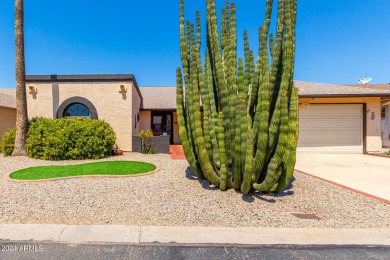 Location! Location! Location! This home is nestled in the on Fountain of the Sun Country Club in Arizona - for sale on GolfHomes.com, golf home, golf lot