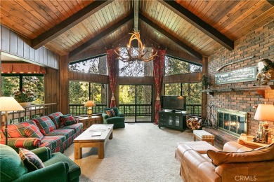 Step into your very own elegant mountain sanctuary, perfectly on Lake Arrowhead Country Club in California - for sale on GolfHomes.com, golf home, golf lot