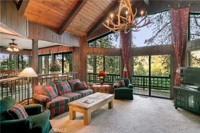 Step into your very own elegant mountain sanctuary, perfectly on Lake Arrowhead Country Club in California - for sale on GolfHomes.com, golf home, golf lot