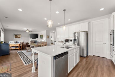 Welcome to this stunning 5-bedroom, 3.5-bathroom Craftsman-style on Chimney Oaks Golf Club in Georgia - for sale on GolfHomes.com, golf home, golf lot