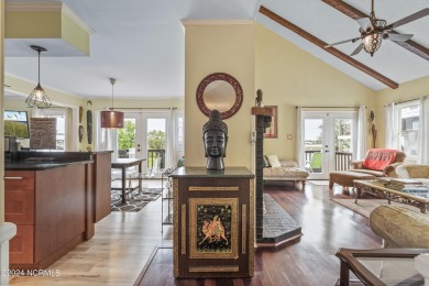 Experience waterfront living at its finest at 5802 E Yacht Drive on Founders Club At St. James Plantation in North Carolina - for sale on GolfHomes.com, golf home, golf lot
