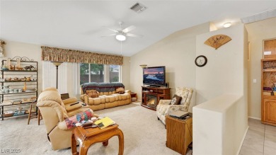 Welcome to a beautifully upgraded home in the coveted 55+ Sun on Desert Willow Golf Course in Nevada - for sale on GolfHomes.com, golf home, golf lot
