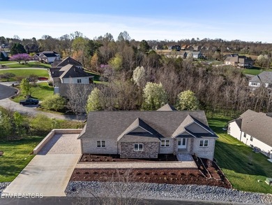 Beautiful brick and stone home with custom upgrades throughout on Tellico Village -The Links At Kahite Golf Course in Tennessee - for sale on GolfHomes.com, golf home, golf lot