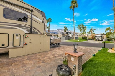 Golf course lot is perfectly positioned on the 3rd fairway of on Outdoor Resorts/Palm Springs in California - for sale on GolfHomes.com, golf home, golf lot