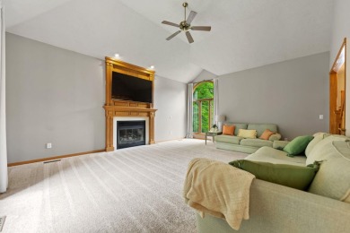 This gorgeous 2 story home is perfectly located on a 1-acre on Red Barn Golf Course in Illinois - for sale on GolfHomes.com, golf home, golf lot