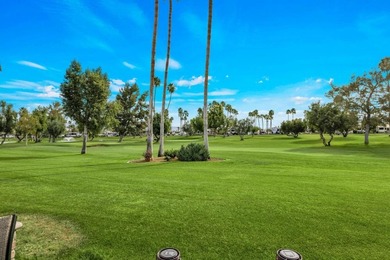 Golf course lot is perfectly positioned on the 3rd fairway of on Outdoor Resorts/Palm Springs in California - for sale on GolfHomes.com, golf home, golf lot