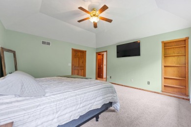 This gorgeous 2 story home is perfectly located on a 1-acre on Red Barn Golf Course in Illinois - for sale on GolfHomes.com, golf home, golf lot
