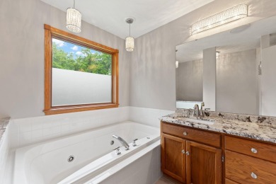 This gorgeous 2 story home is perfectly located on a 1-acre on Red Barn Golf Course in Illinois - for sale on GolfHomes.com, golf home, golf lot
