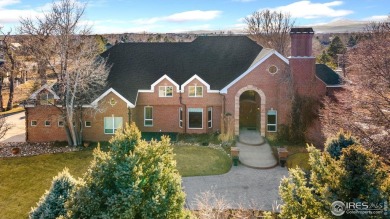 Arriving at this stunning 9,523SF luxury custom-built home on Ptarmigan Golf Course in Colorado - for sale on GolfHomes.com, golf home, golf lot