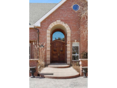 Arriving at this stunning 9,523SF luxury custom-built home on Ptarmigan Golf Course in Colorado - for sale on GolfHomes.com, golf home, golf lot