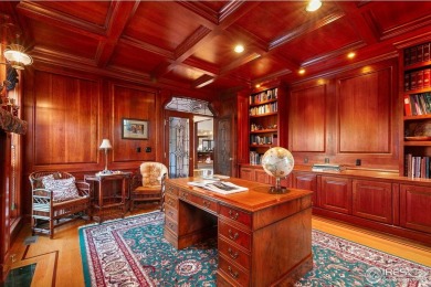Arriving at this stunning 9,523SF luxury custom-built home on Ptarmigan Golf Course in Colorado - for sale on GolfHomes.com, golf home, golf lot