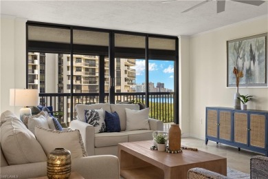 This twelth-floor residence provides the perfect elevation for on Club at Pelican Bay Golf Course in Florida - for sale on GolfHomes.com, golf home, golf lot