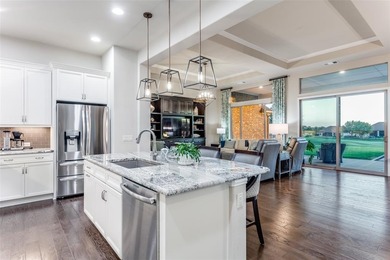 Welcome to luxury golf course living in the prestigious, guard on Wildhorse Golf Club of Robson Ranch in Texas - for sale on GolfHomes.com, golf home, golf lot