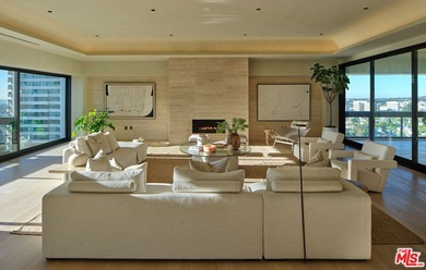 High above the city, at the very crown of the iconic Wilshire on Los Angeles Country Club in California - for sale on GolfHomes.com, golf home, golf lot