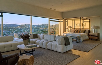 High above the city, at the very crown of the iconic Wilshire on Los Angeles Country Club in California - for sale on GolfHomes.com, golf home, golf lot