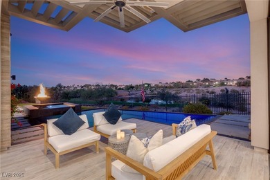 Built by Blue Heron, this modern architectural masterpiece in on Rio Secco Golf Club in Nevada - for sale on GolfHomes.com, golf home, golf lot