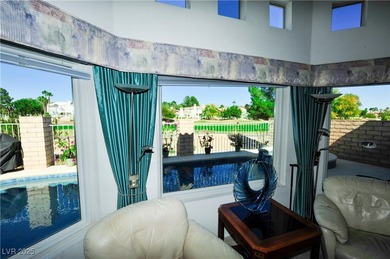 ** BRAND NEW REPLASTERED SOLAR HEATED POOL AND SPA ON THE GOLF on  in Nevada - for sale on GolfHomes.com, golf home, golf lot