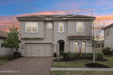 Welcome to this beautiful 4-bed 3-bath home with an office/flex on Palm Valley Golf Club in Florida - for sale on GolfHomes.com, golf home, golf lot