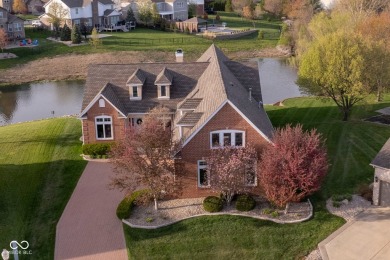 Welcome to an extraordinary 5-bedroom, 5.5-bath masterpiece on Hickory Stick Golf Club in Indiana - for sale on GolfHomes.com, golf home, golf lot