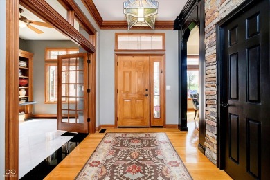 Welcome to an extraordinary 5-bedroom, 5.5-bath masterpiece on Hickory Stick Golf Club in Indiana - for sale on GolfHomes.com, golf home, golf lot