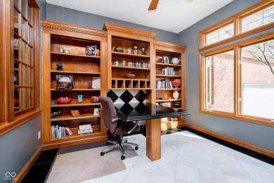 Welcome to an extraordinary 5-bedroom, 5.5-bath masterpiece on Hickory Stick Golf Club in Indiana - for sale on GolfHomes.com, golf home, golf lot