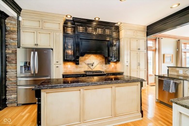 Welcome to an extraordinary 5-bedroom, 5.5-bath masterpiece on Hickory Stick Golf Club in Indiana - for sale on GolfHomes.com, golf home, golf lot