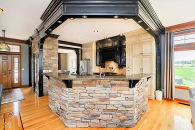 Welcome to an extraordinary 5-bedroom, 5.5-bath masterpiece on Hickory Stick Golf Club in Indiana - for sale on GolfHomes.com, golf home, golf lot
